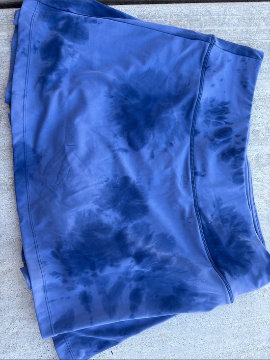 Fespee Pants - Women’s Blue Tie-Dye Athletic Skort